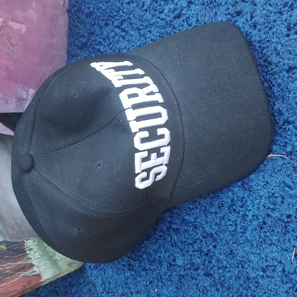 Black Security Cap